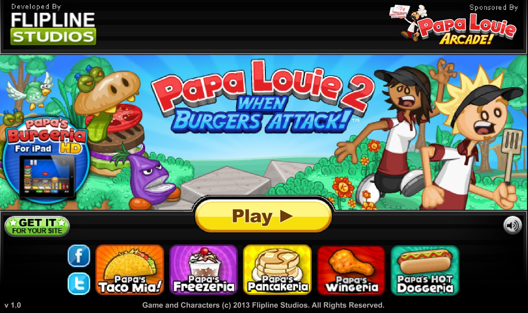 Papa Louie 2 Hacked V2