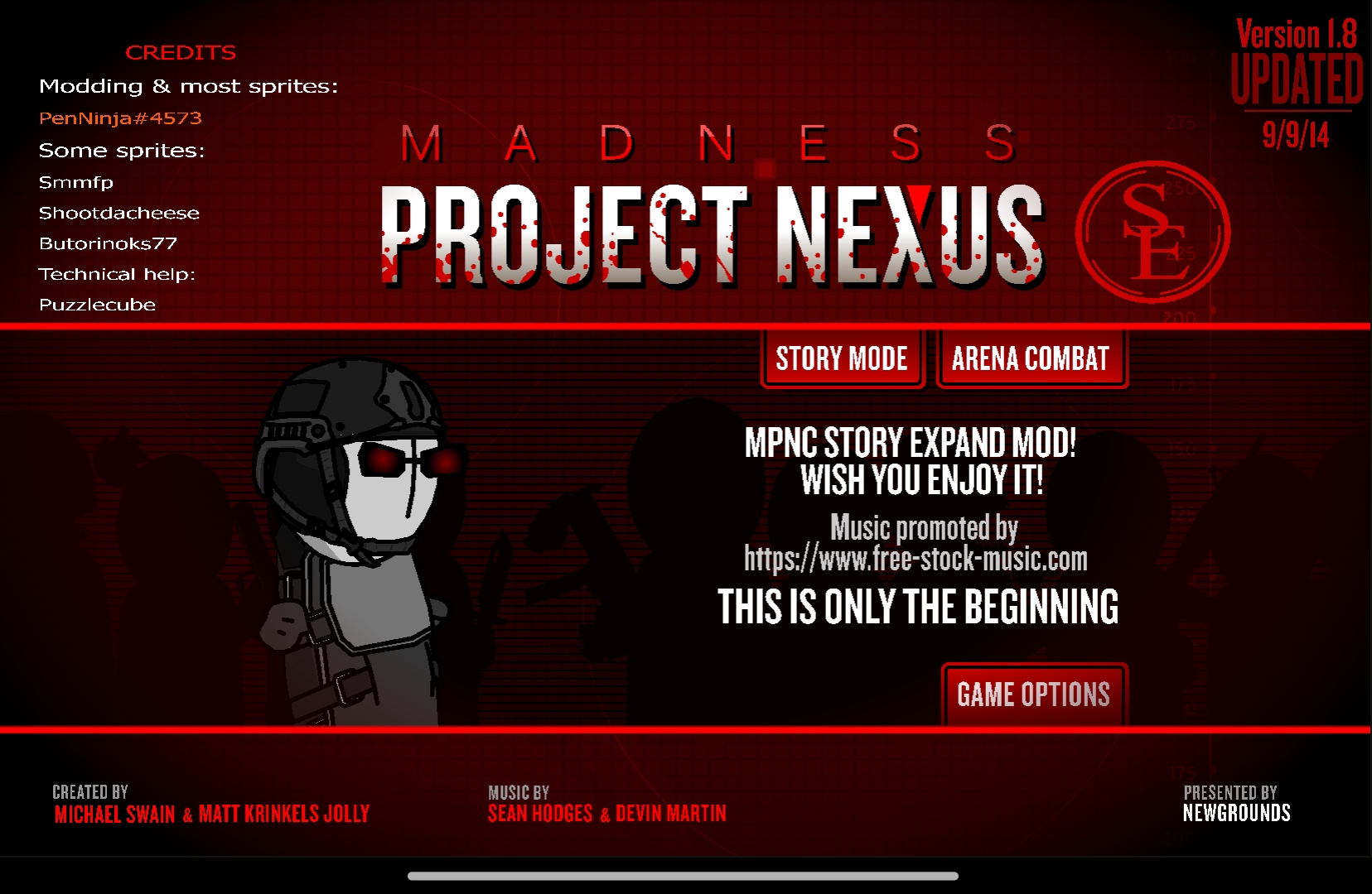 Madness Project Nexus Story Expansion Beta