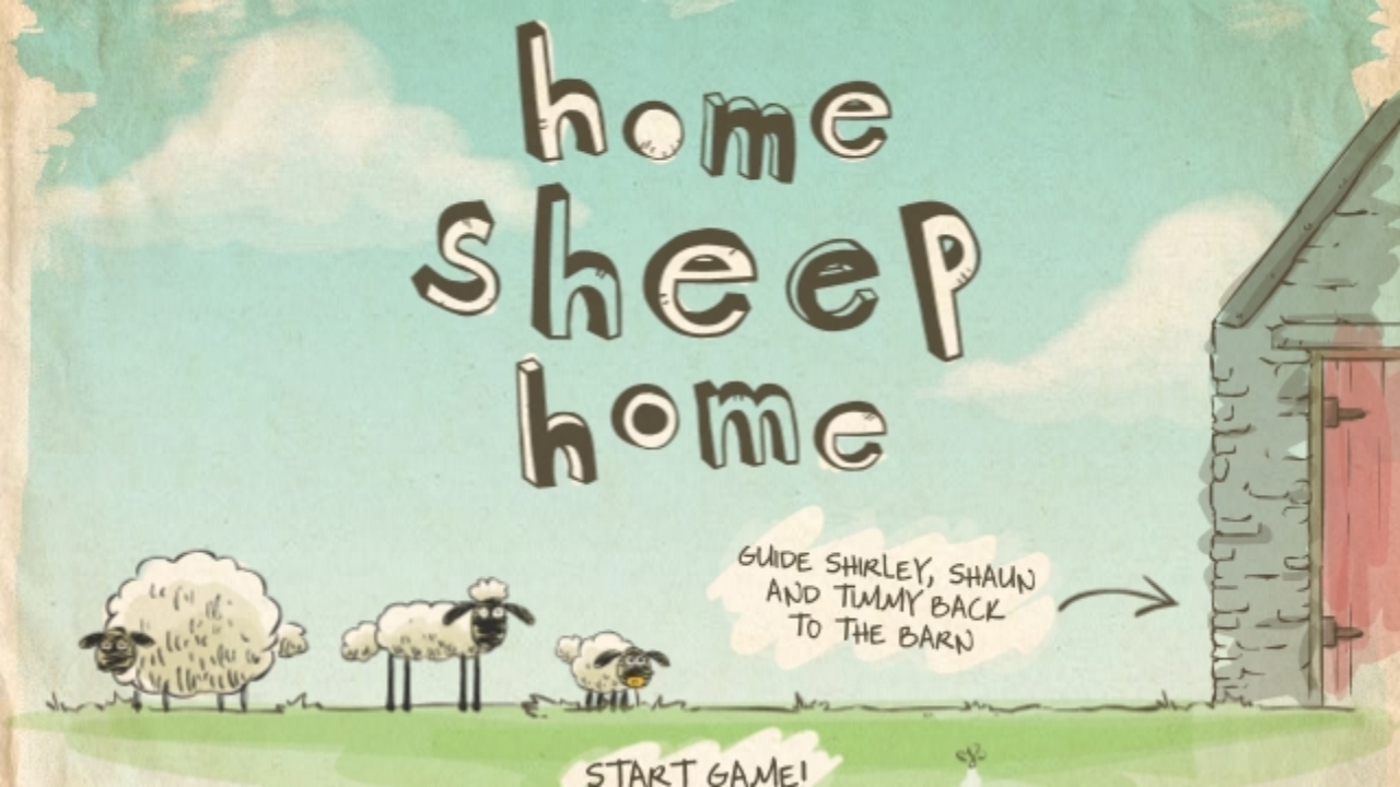 Shaun the sheep. Home sheep home 