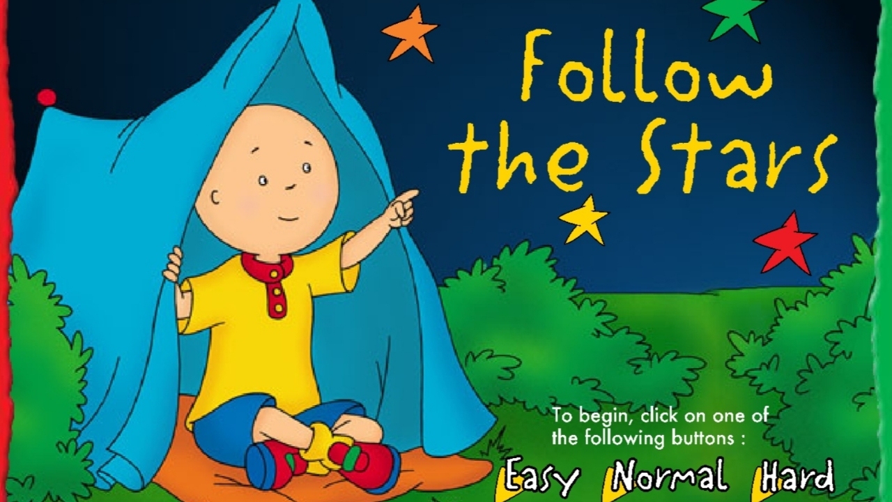Caillou Follow The Stars