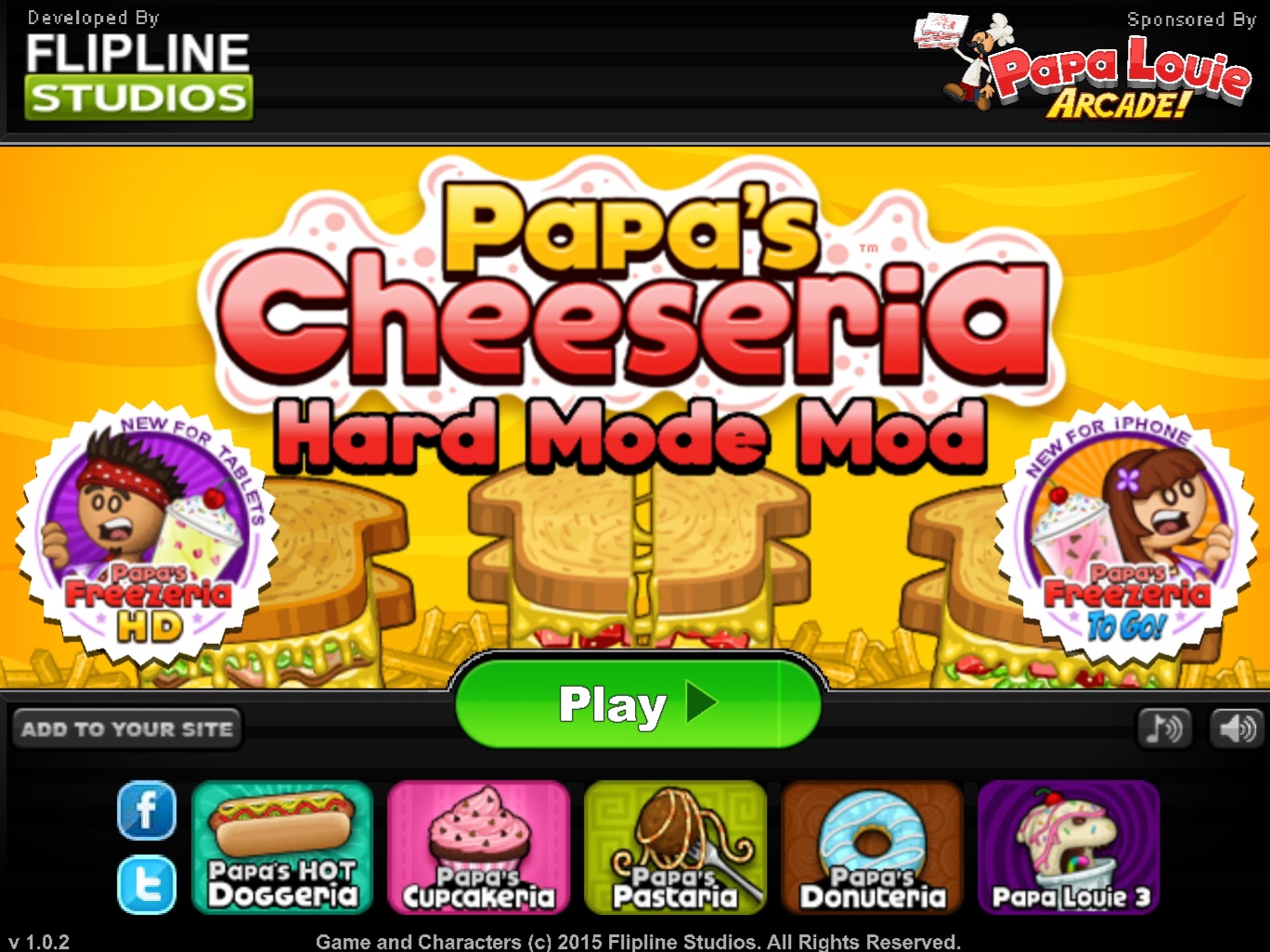 Papa's Cheeseria Hard Mode Mod