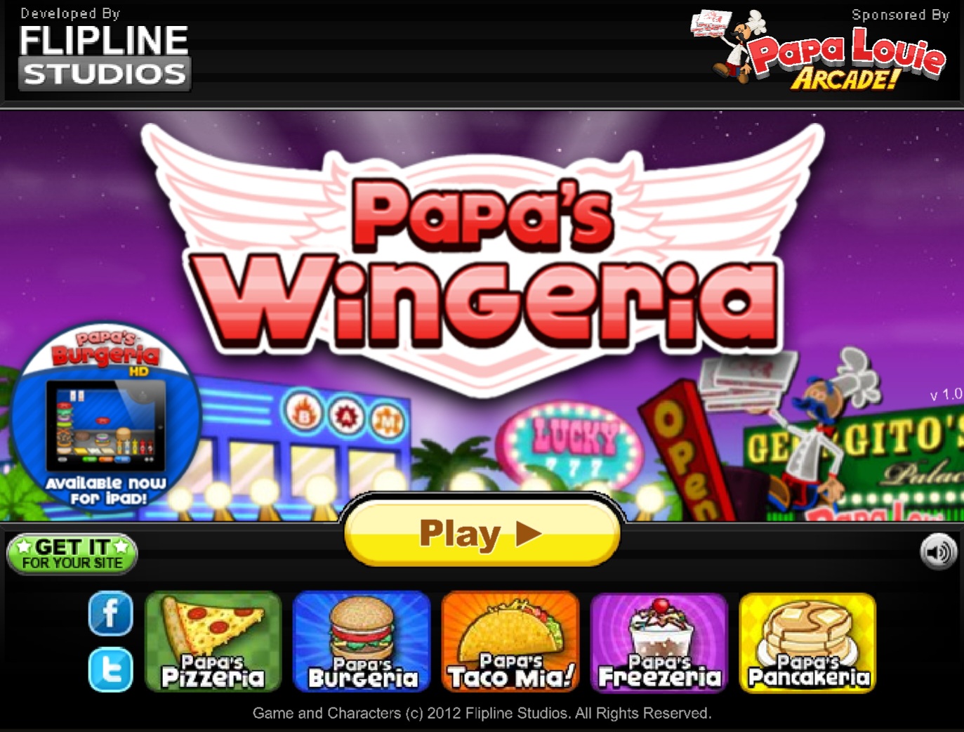 Papa's Wingeria Hacked