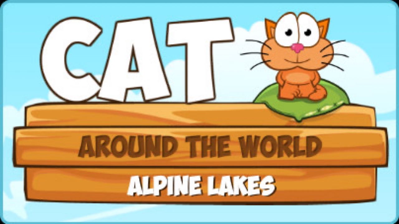 Cat around airplane lakes