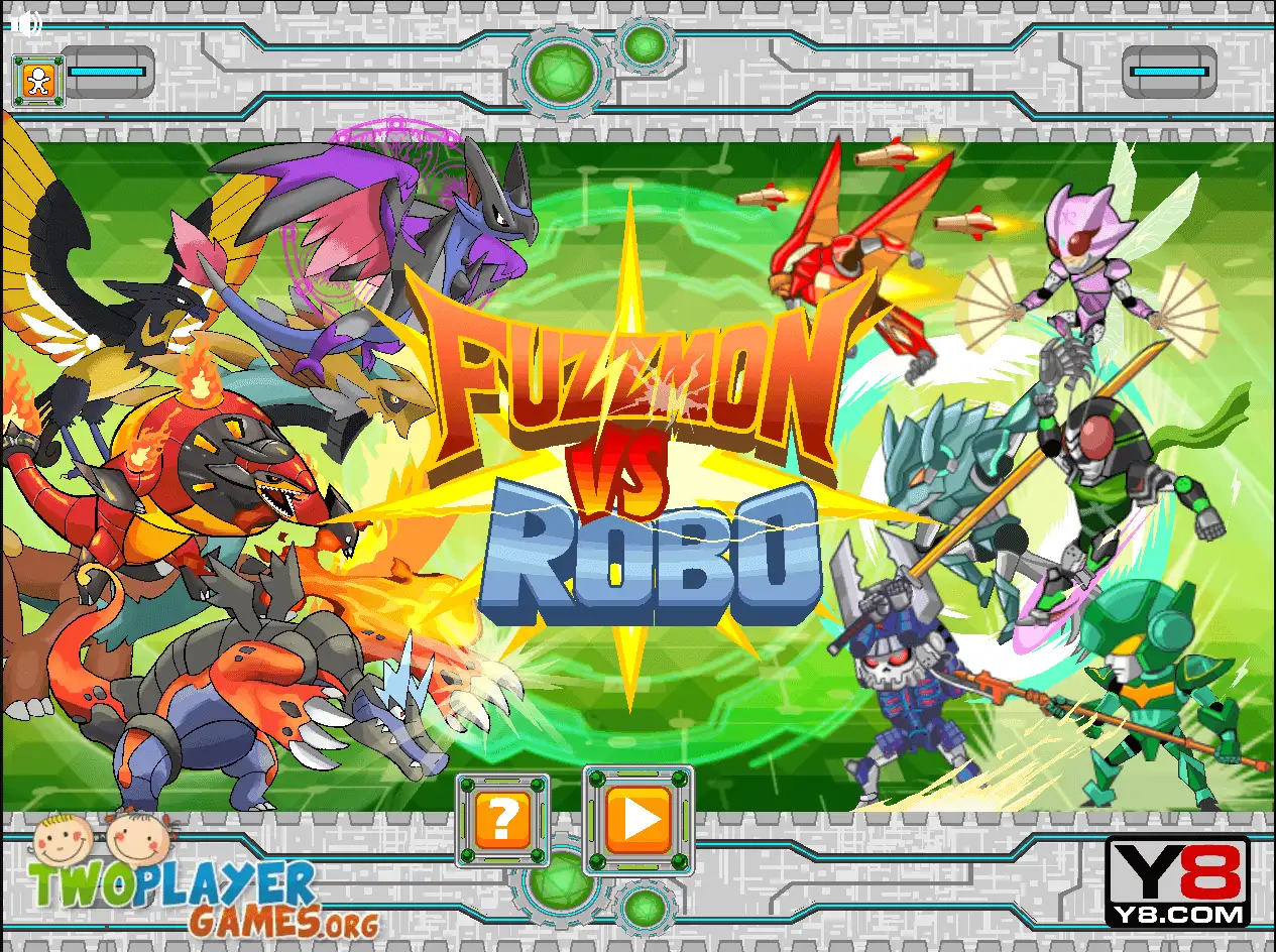 Fuzzmon VS robot