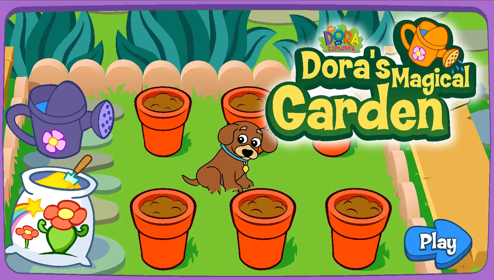 Dora magical garden