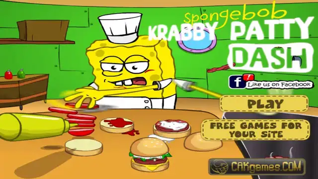 Spongebob Krabby Patty Dash