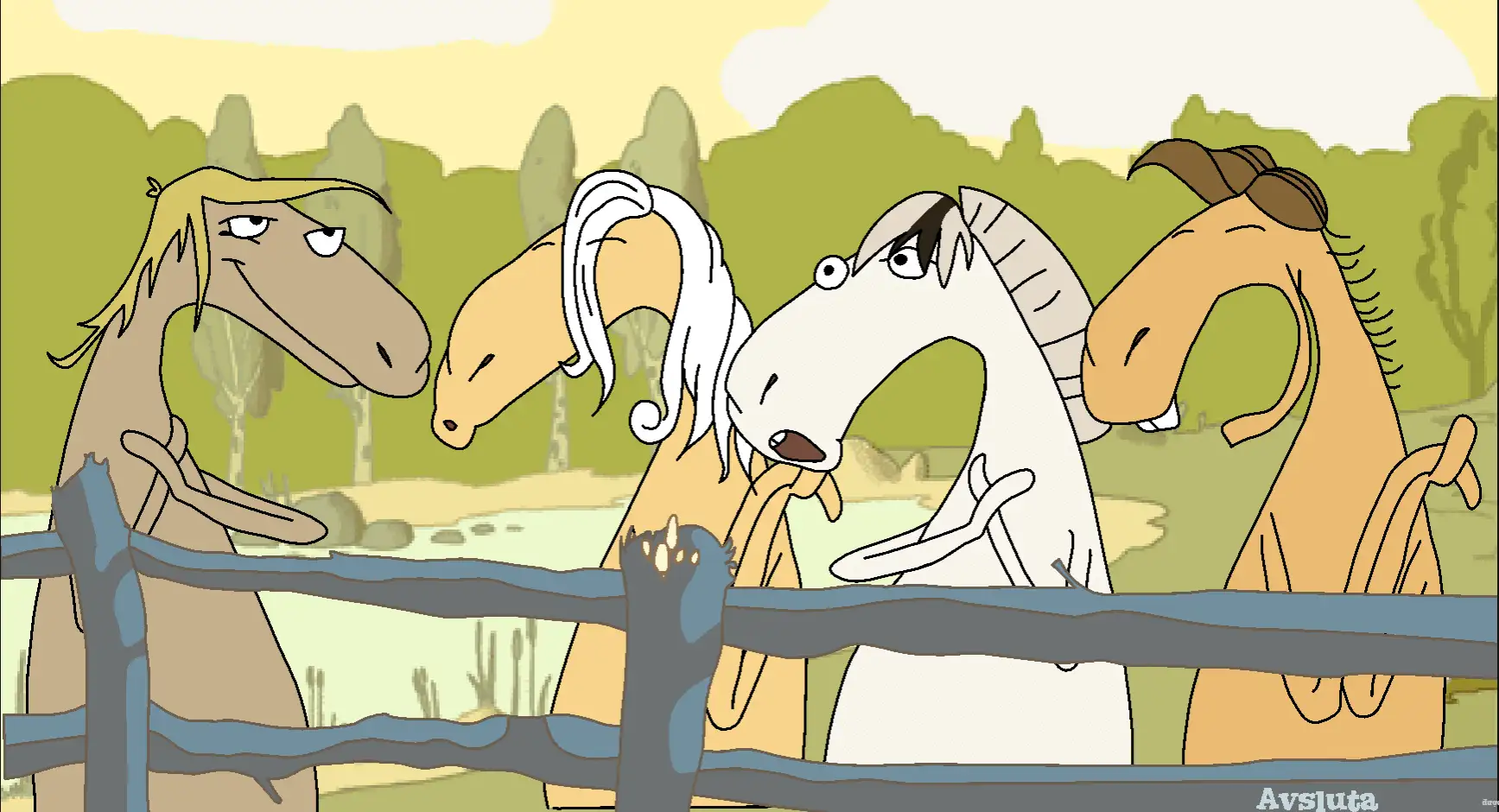 Singing horses 