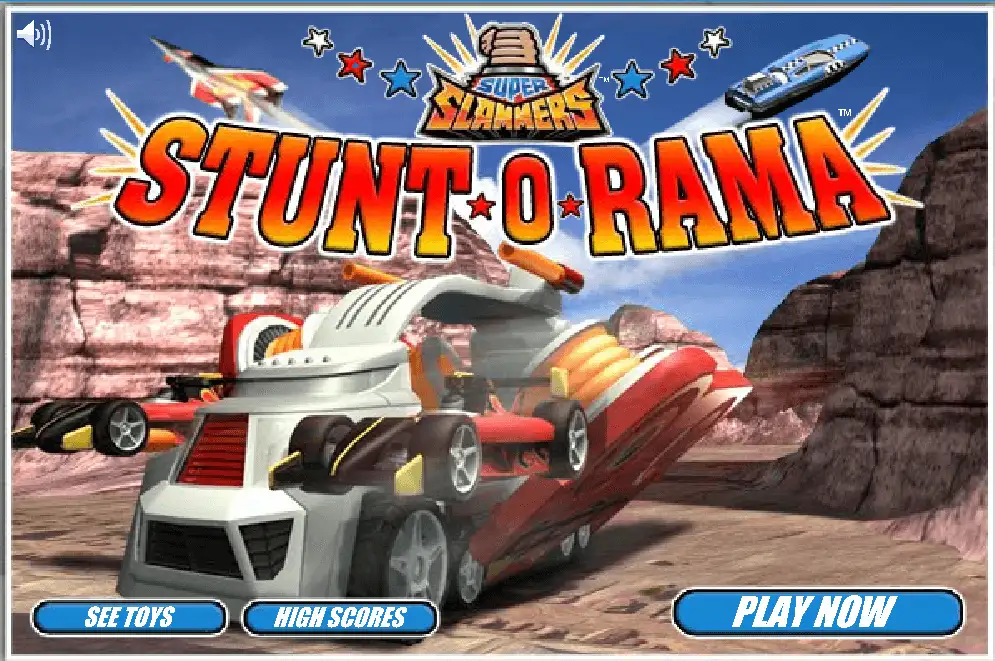 Hot Wheels Super Slammers Stunt O Rama