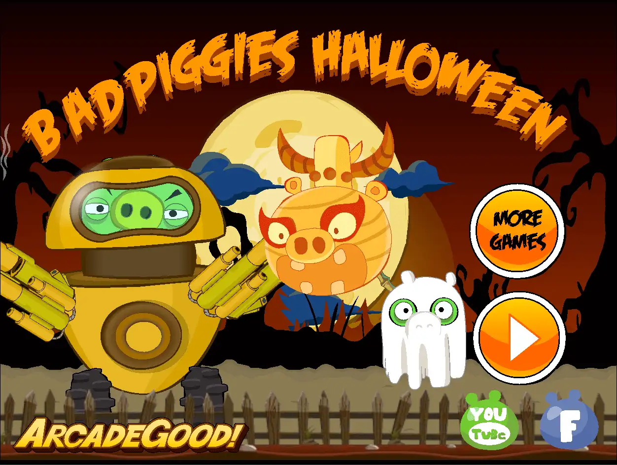 Bad piggies halloween,