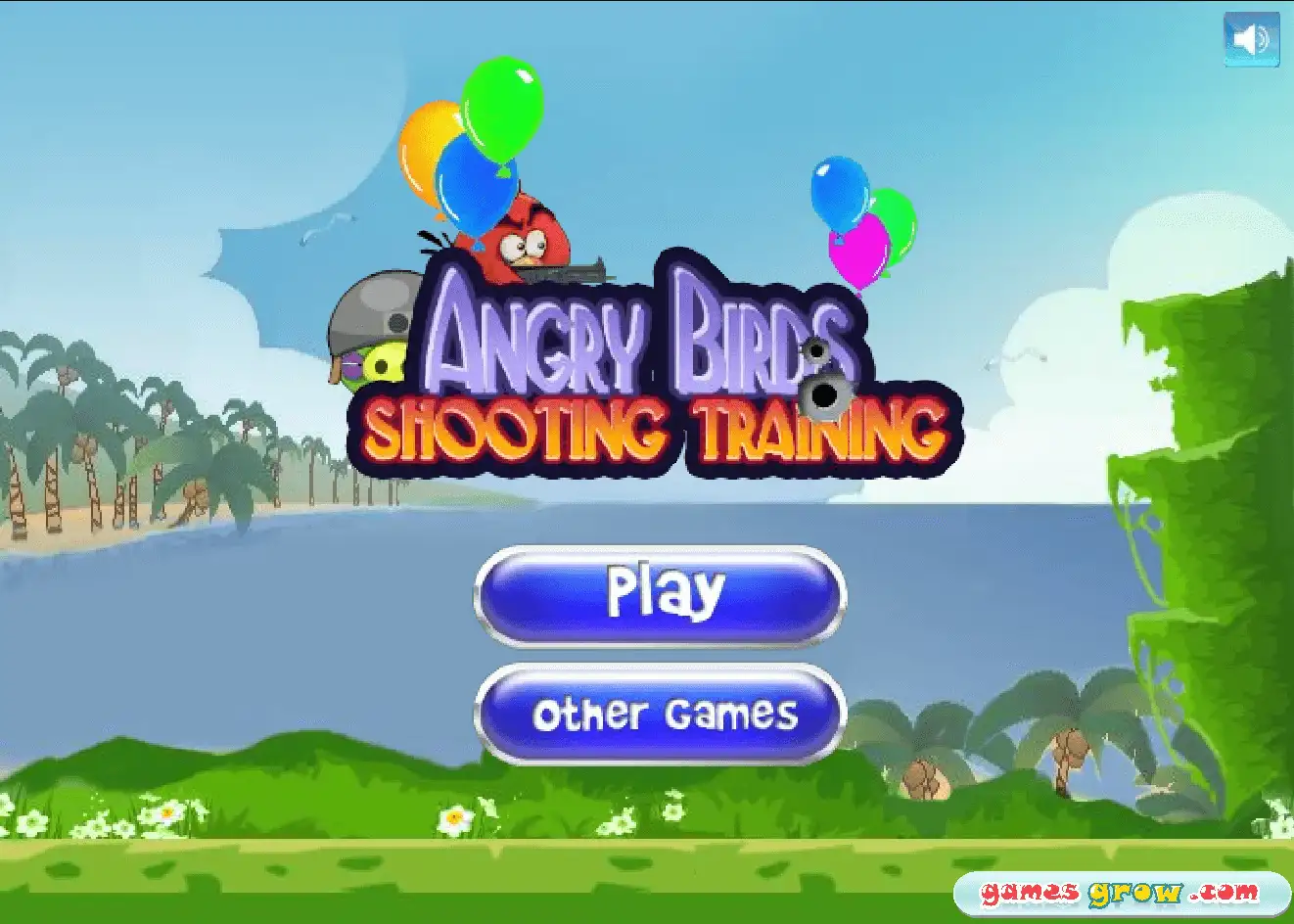 Angry birds shooter training