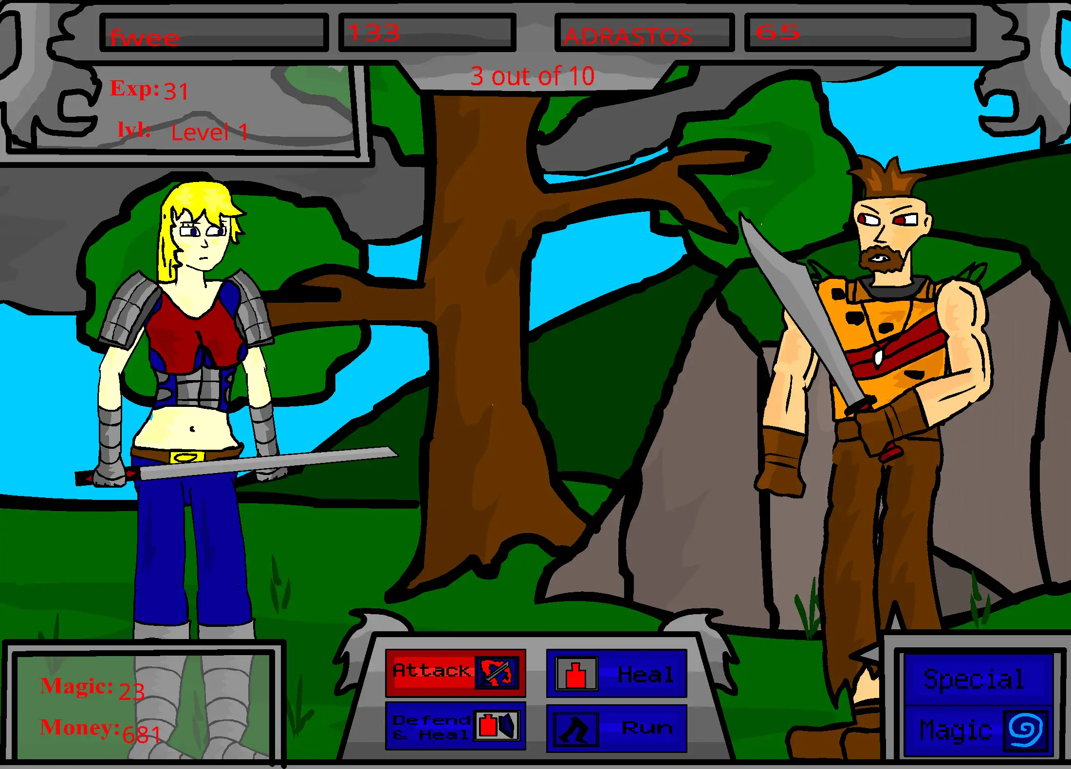 Lethal RPG conqueror