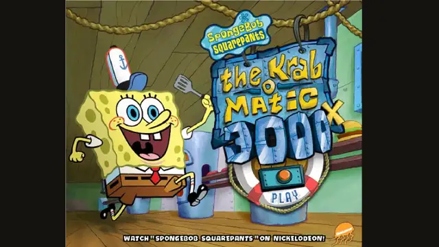 Sponge Bob they krab o Matic 3000x