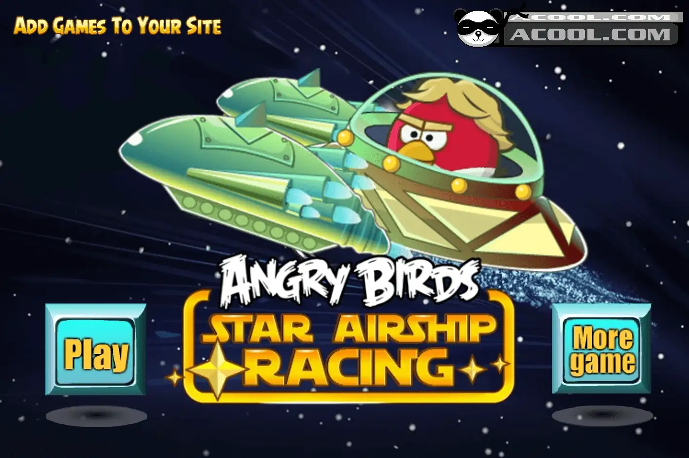 Angry birds star airship racing