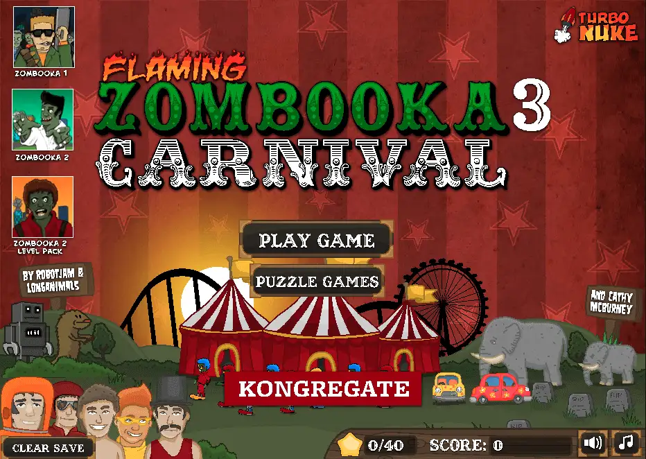 Flaming Zombooka 3