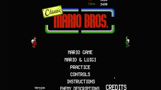 Classic Mario Bros