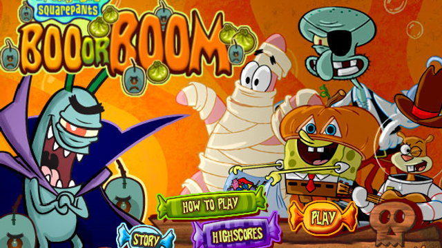 SpongeBob Boo Or Boom